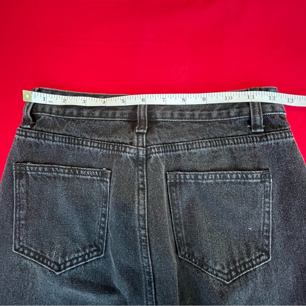 Cider High Rise Straight Leg Jeans Size XS - Picture 5 of 7
